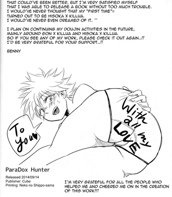[CubE/ Benny] Paradox Hunter – Hunter × Hunter dj [Eng] – Gay Manga sex 17