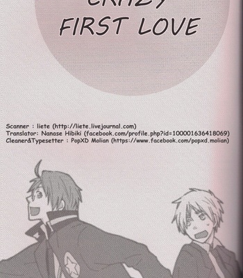 [Kaiten Mokugyo] Crazy First Love – Hetalia dj [Eng] – Gay Manga sex 2