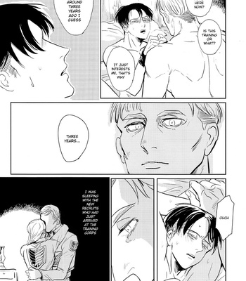 [doshii/ bibari] Shingeki no Kyojin dj – Himitsu [Eng] – Gay Manga sex 6