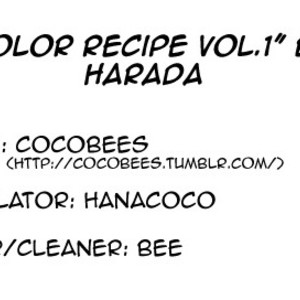 [Harada] Color Recipe ~ vol.1 [Eng] – Gay Manga thumbnail 001