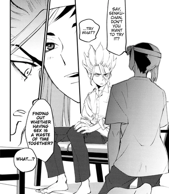 [Hinemos/ Kabe] Utsutsu no Hisui – Dr. Stone dj [Eng] – Gay Manga sex 11