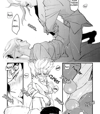 [Hinemos/ Kabe] Utsutsu no Hisui – Dr. Stone dj [Eng] – Gay Manga sex 21