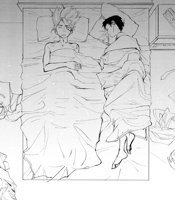 [Hinemos/ Kabe] Utsutsu no Hisui – Dr. Stone dj [Eng] – Gay Manga sex 24
