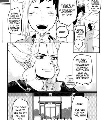 [Hinemos/ Kabe] Utsutsu no Hisui – Dr. Stone dj [Eng] – Gay Manga sex 34