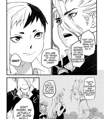 [Hinemos/ Kabe] Utsutsu no Hisui – Dr. Stone dj [Eng] – Gay Manga sex 39