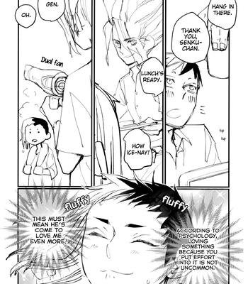 [Hinemos/ Kabe] Utsutsu no Hisui – Dr. Stone dj [Eng] – Gay Manga sex 102