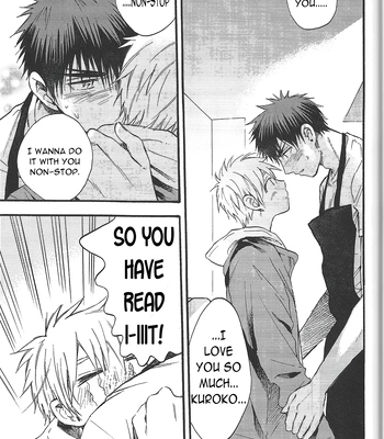 [Uncomura/ Unkopu] Aishiteru Ze Kuroko – Kuroko no Basket dj [Eng] – Gay Manga sex 33