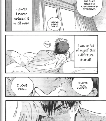 [Uncomura/ Unkopu] Aishiteru Ze Kuroko – Kuroko no Basket dj [Eng] – Gay Manga sex 36