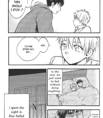 [Uncomura/ Unkopu] Aishiteru Ze Kuroko – Kuroko no Basket dj [Eng] – Gay Manga sex 9