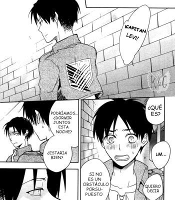 [Sinba/ Yinghua] Sometimes the cute subordinate has to wait – Attack on Titan dj [Esp] – Gay Manga sex 5