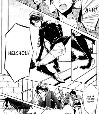 [Fuukatei (YAZAKI Ryoo)] Shingeki no Kyojin dj – Heichou ga Gorototsuki ni Modorimashite [Eng] – Gay Manga sex 13