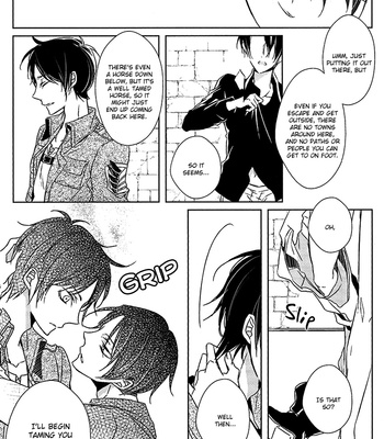 [Fuukatei (YAZAKI Ryoo)] Shingeki no Kyojin dj – Heichou ga Gorototsuki ni Modorimashite [Eng] – Gay Manga sex 17