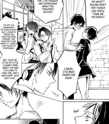 [Fuukatei (YAZAKI Ryoo)] Shingeki no Kyojin dj – Heichou ga Gorototsuki ni Modorimashite [Eng] – Gay Manga sex 19