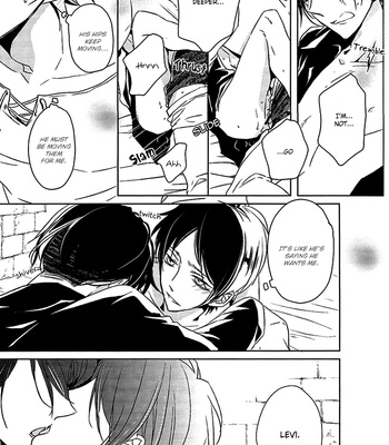 [Fuukatei (YAZAKI Ryoo)] Shingeki no Kyojin dj – Heichou ga Gorototsuki ni Modorimashite [Eng] – Gay Manga sex 28