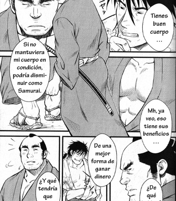 [Rycanthropy (Mizuki Gai)] Edo Love Story [Esp] – Gay Manga sex 13