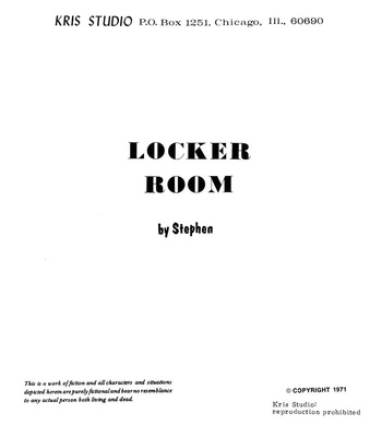 [Stephen (Etienne)] Locker Room [Eng] – Gay Manga thumbnail 001