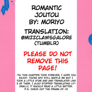 [Moriyo] Romantic Joutou [Eng] – Gay Manga sex 61