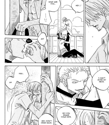 [Saruya Hachi] One Piece dj – Priority Decision [Eng] – Gay Manga sex 8