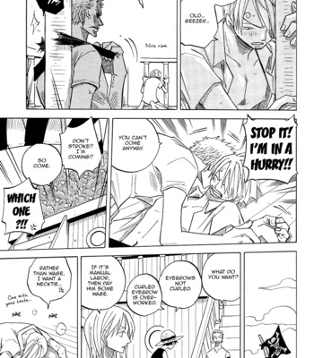[Saruya Hachi] One Piece dj – Priority Decision [Eng] – Gay Manga sex 11