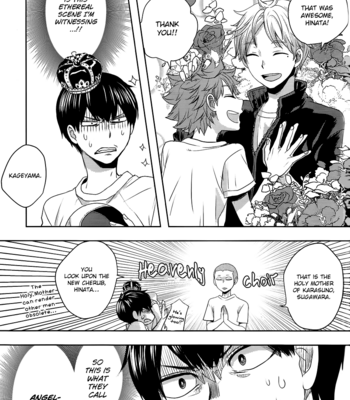 [Tamagoya (Koshianko)] Soko ni Tenshi wo Mitsuketa Mono de – Haikyuu!! dj [Eng] – Gay Manga sex 18