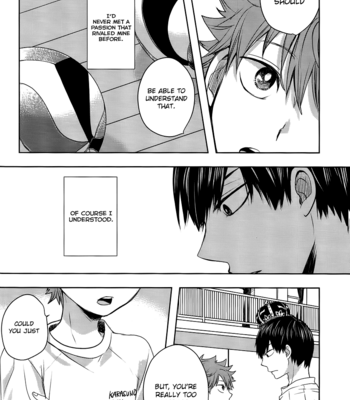 [Tamagoya (Koshianko)] Soko ni Tenshi wo Mitsuketa Mono de – Haikyuu!! dj [Eng] – Gay Manga sex 25