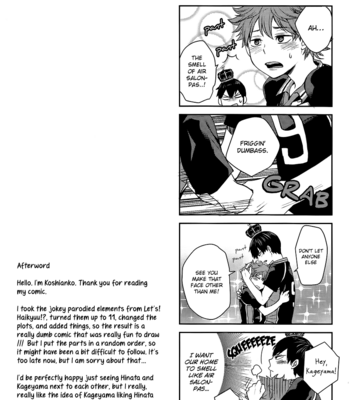 [Tamagoya (Koshianko)] Soko ni Tenshi wo Mitsuketa Mono de – Haikyuu!! dj [Eng] – Gay Manga sex 32