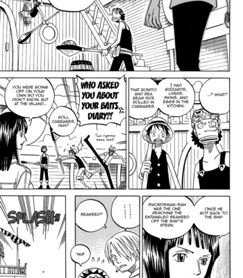 [Saruya Hachi] One Piece dj – The Cageling [Eng] – Gay Manga sex 13