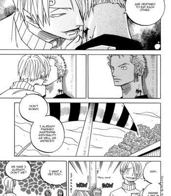 [Saruya Hachi] One Piece dj – The Cageling [Eng] – Gay Manga sex 25