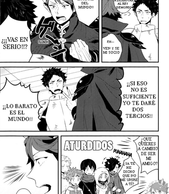 [Aoichi (Miyata Yoru)] Ahh Swordsman-sama – Haikyu!! dj [Esp] – Gay Manga sex 17