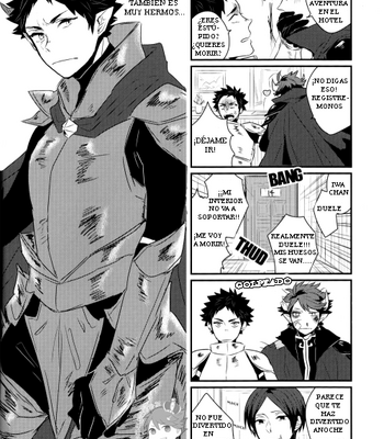 [Aoichi (Miyata Yoru)] Ahh Swordsman-sama – Haikyu!! dj [Esp] – Gay Manga sex 24