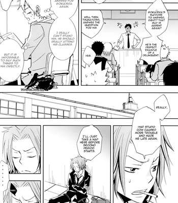 [MIWA Chikara] Katekyo Hitman Reborn! dj – Yamamoto Type A to Gokudera Type B [Eng] – Gay Manga sex 6
