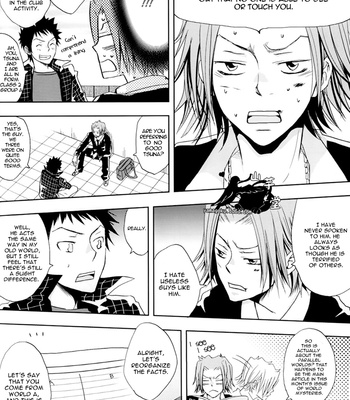 [MIWA Chikara] Katekyo Hitman Reborn! dj – Yamamoto Type A to Gokudera Type B [Eng] – Gay Manga sex 10