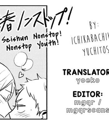 [Ichikabachika. (Yuchitose)] Seishun Nonstop! – Haikyuu!! dj [Eng] – Gay Manga sex 34