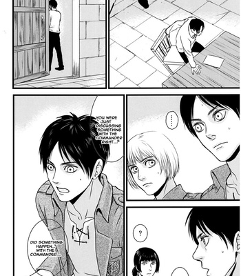[Houden (Ereki)] Shingeki no Kyojin dj – Harbour/ Protection [Eng/Esp] – Gay Manga sex 6