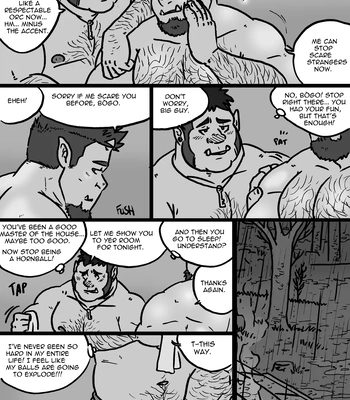 [husky92] Special Customer (The Old Black Smith) [Eng] – Gay Manga sex 10