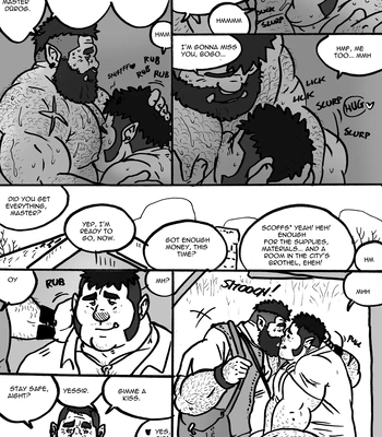 [husky92] Special Customer (The Old Black Smith) [Eng] – Gay Manga sex 34