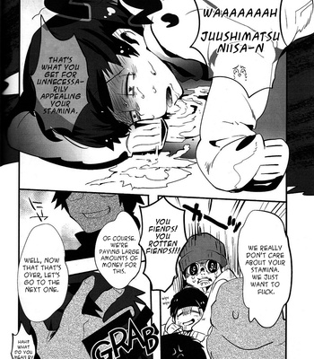 [Assault Machine Gun (Tellmin’)] Kaneganainara karada de haratte moraou janē ka EX-san – Osomatsu-san dj [Eng] – Gay Manga sex 14