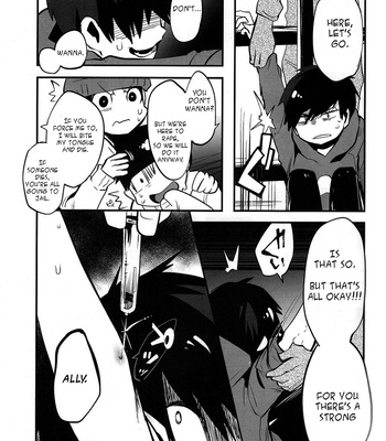 [Assault Machine Gun (Tellmin’)] Kaneganainara karada de haratte moraou janē ka EX-san – Osomatsu-san dj [Eng] – Gay Manga sex 15