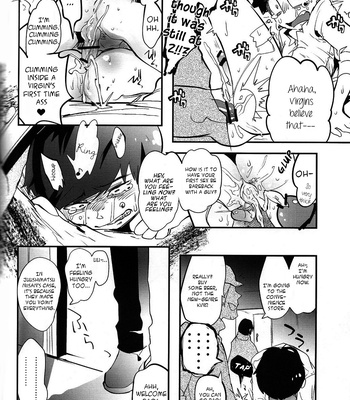 [Assault Machine Gun (Tellmin’)] Kaneganainara karada de haratte moraou janē ka EX-san – Osomatsu-san dj [Eng] – Gay Manga sex 20