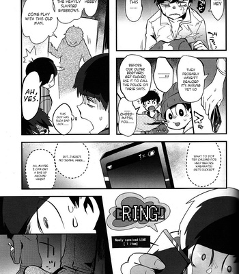 [Assault Machine Gun (Tellmin’)] Kaneganainara karada de haratte moraou janē ka EX-san – Osomatsu-san dj [Eng] – Gay Manga sex 21