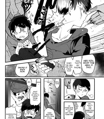[Assault Machine Gun (Tellmin’)] Kaneganainara karada de haratte moraou janē ka EX-san – Osomatsu-san dj [Eng] – Gay Manga sex 22