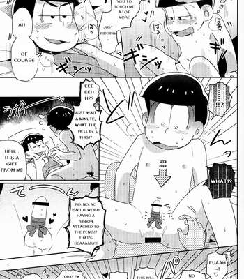 [CAPGRAS] Osomatsu-san dj – feeling horny!! [Eng] – Gay Manga sex 9