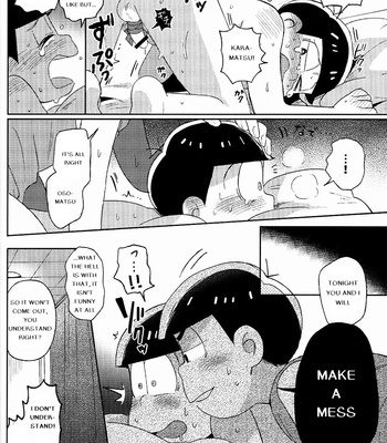 [CAPGRAS] Osomatsu-san dj – feeling horny!! [Eng] – Gay Manga sex 10