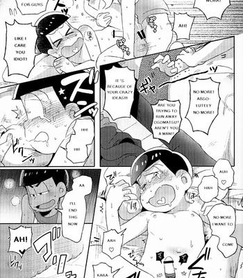 [CAPGRAS] Osomatsu-san dj – feeling horny!! [Eng] – Gay Manga sex 11