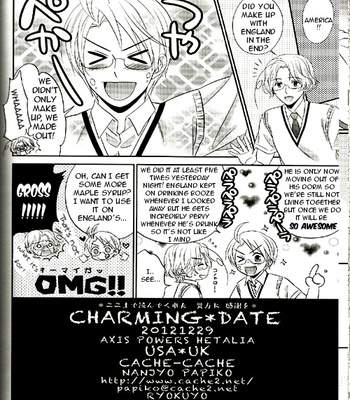 [Cache-Cache (NANJOU Papiko)] Hetalia dj – Charming Date [Eng] – Gay Manga sex 35