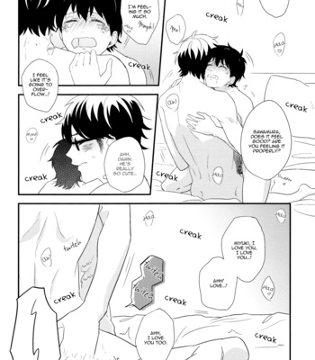 [Mannendoko/ Kimidori] Daiya no A dj – Touch me Hug me Kiss me Love me [Eng] – Gay Manga sex 38