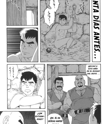 [Tagame Gengoroh] Mishiranu Tochi de Dorei ni Sarete…  | Enslaved in Unknown World [Spanish] – Gay Manga sex 4