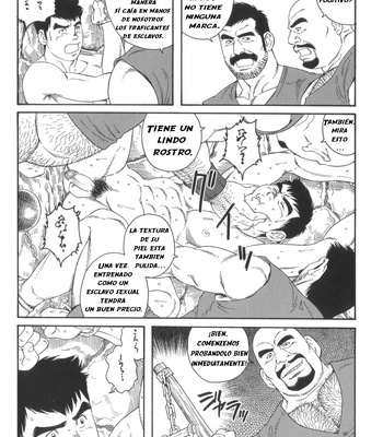 [Tagame Gengoroh] Mishiranu Tochi de Dorei ni Sarete…  | Enslaved in Unknown World [Spanish] – Gay Manga sex 5