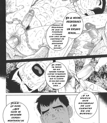 [Tagame Gengoroh] Mishiranu Tochi de Dorei ni Sarete…  | Enslaved in Unknown World [Spanish] – Gay Manga sex 23