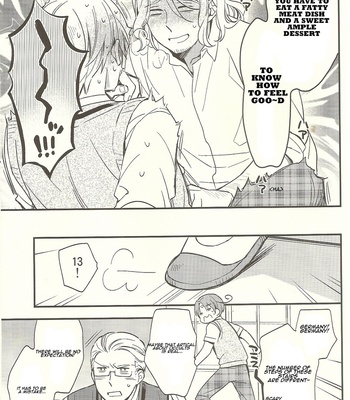 [Hobby Hobby] Hetalia dj -`Okinimesumama’ to iu wake ni wa. [Eng] – Gay Manga sex 13